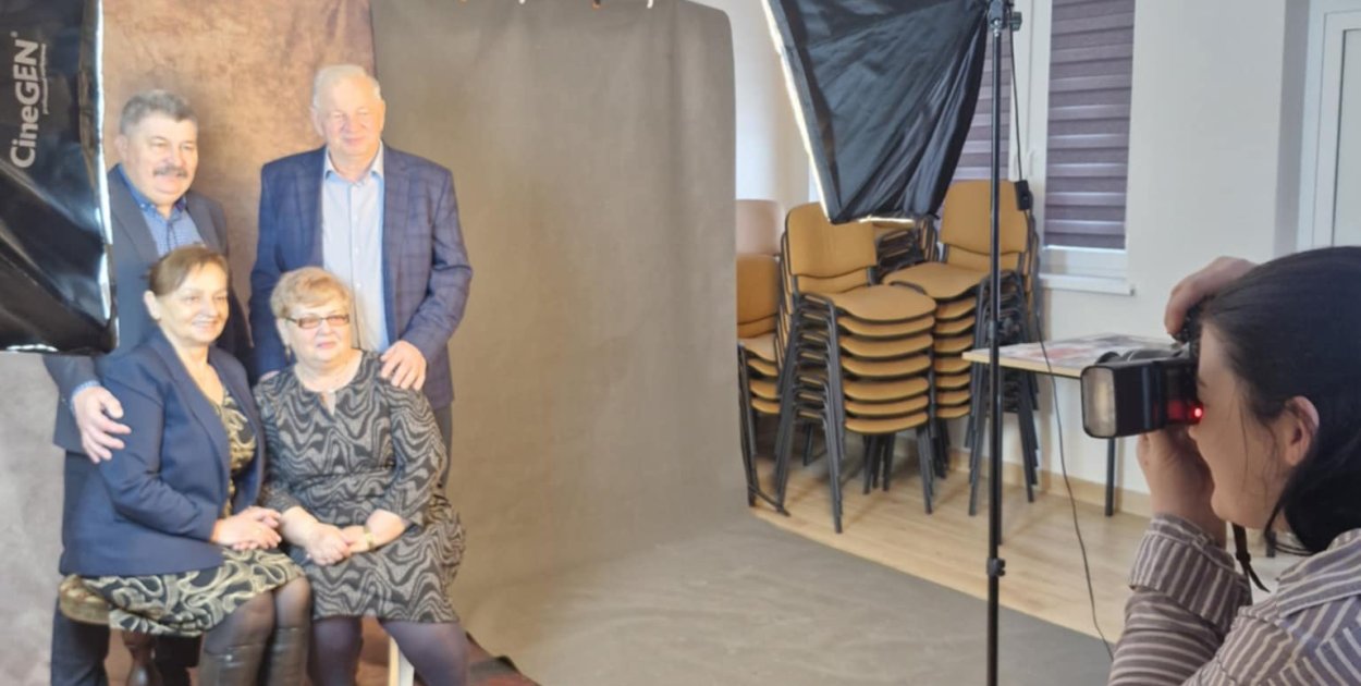 Zajęcia fotograficzne seniorów