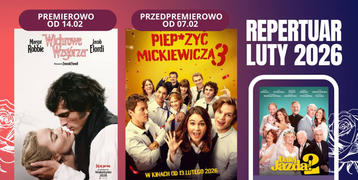 Luty w kinie - zapraszamy!