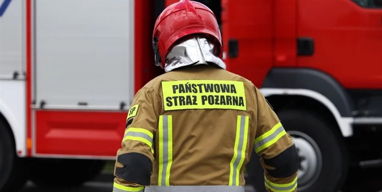 Interwencja strażaków przy ul. Ustronie w Chełmnie – wykryto nieszczelność...