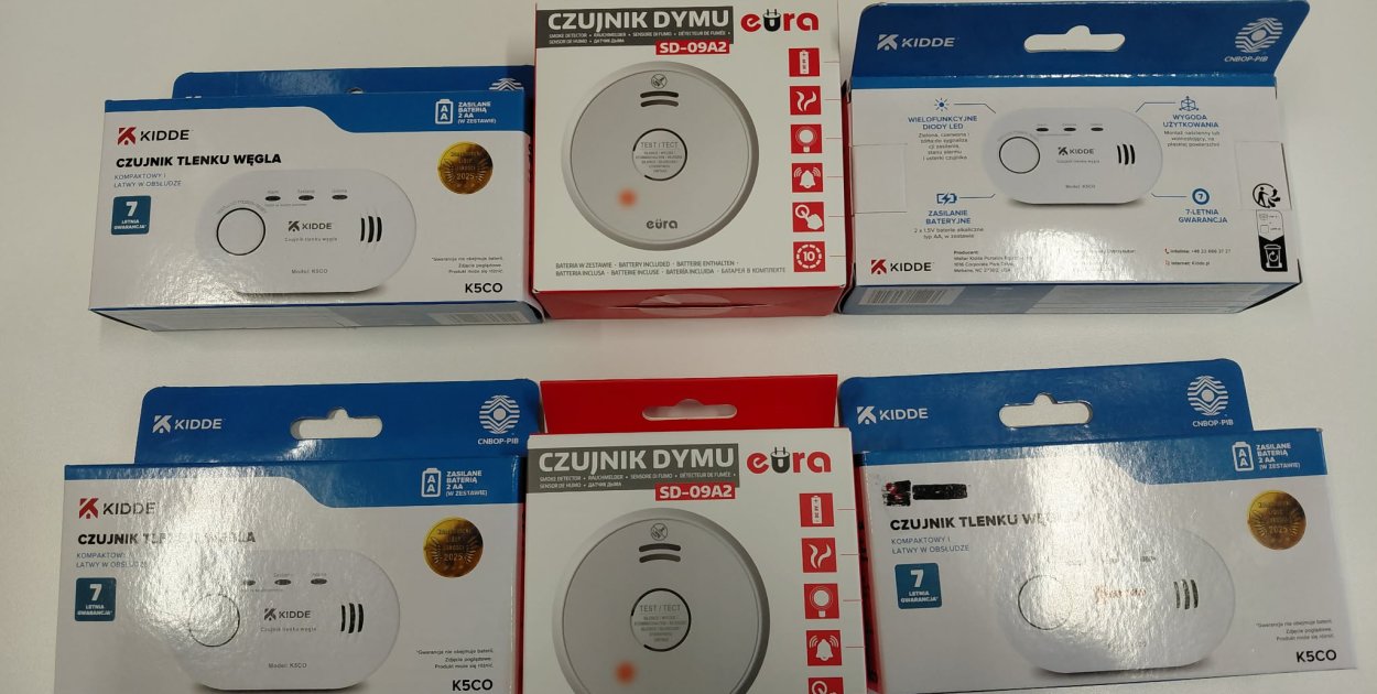 Strażacy zamontują czujki dymu i czadu w domach potrzebujących