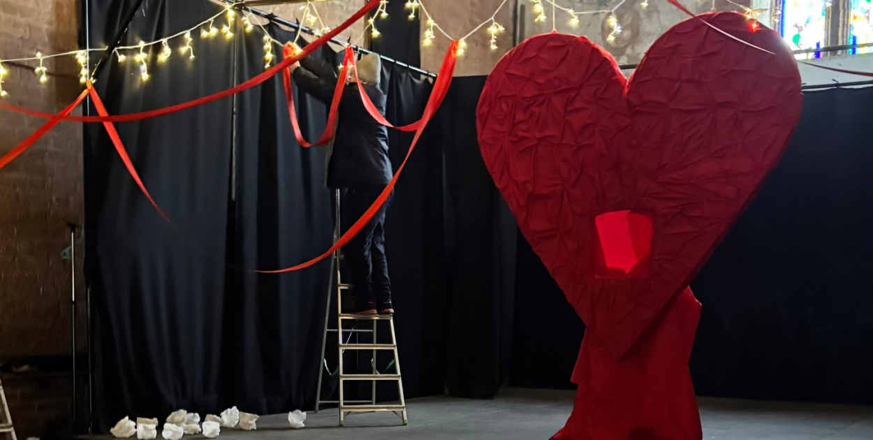 Przygotowania do Walentynek