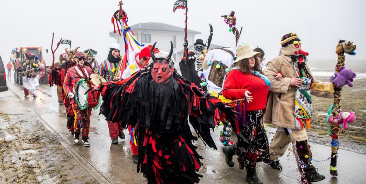 Na Kujawach kozy rządzą aż do Popielca (fotoreportaż)