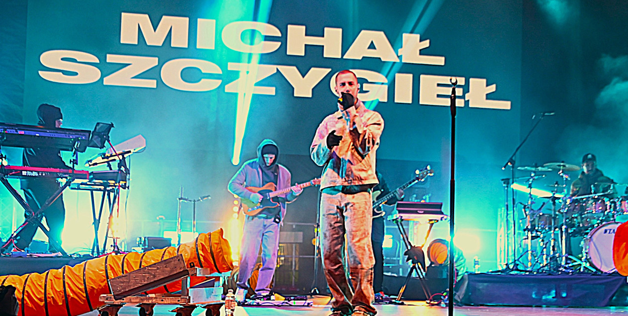 „Adrenalina” na start! Michał Szczygieł otworzył scenę muzyczną Walentynek