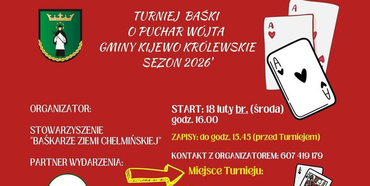 Turniej Baśki o Puchar Wójta Gminy Kijewo Królewskie