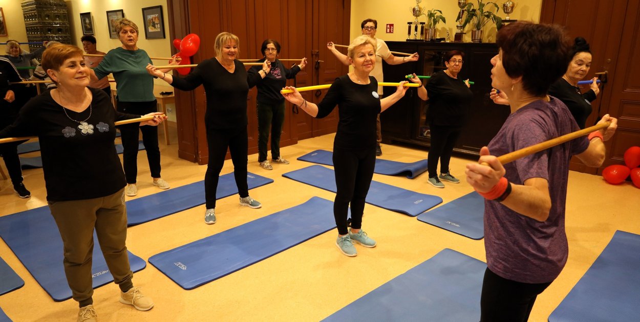 Kolejna dawka endorfin w Klubie Seniora