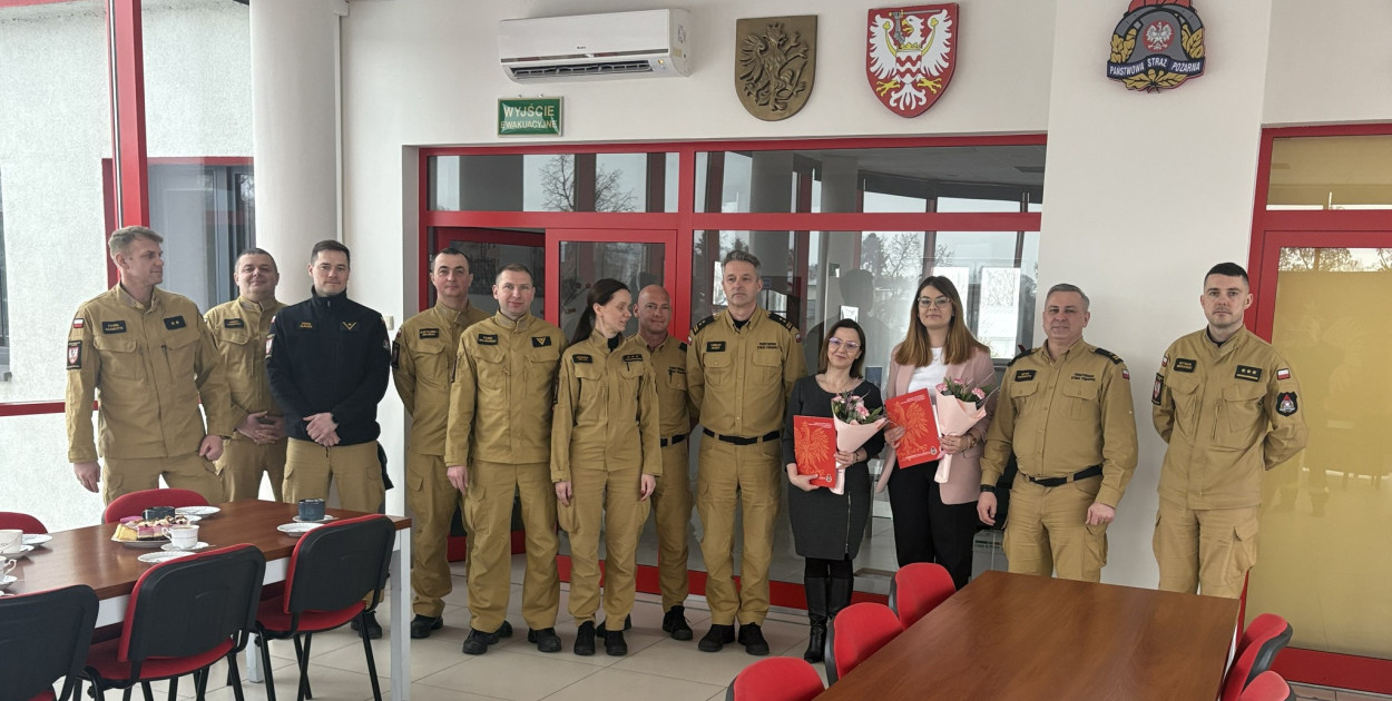 Święto Służby Cywilnej w Komendzie Powiatowej PSP w Chełmnie