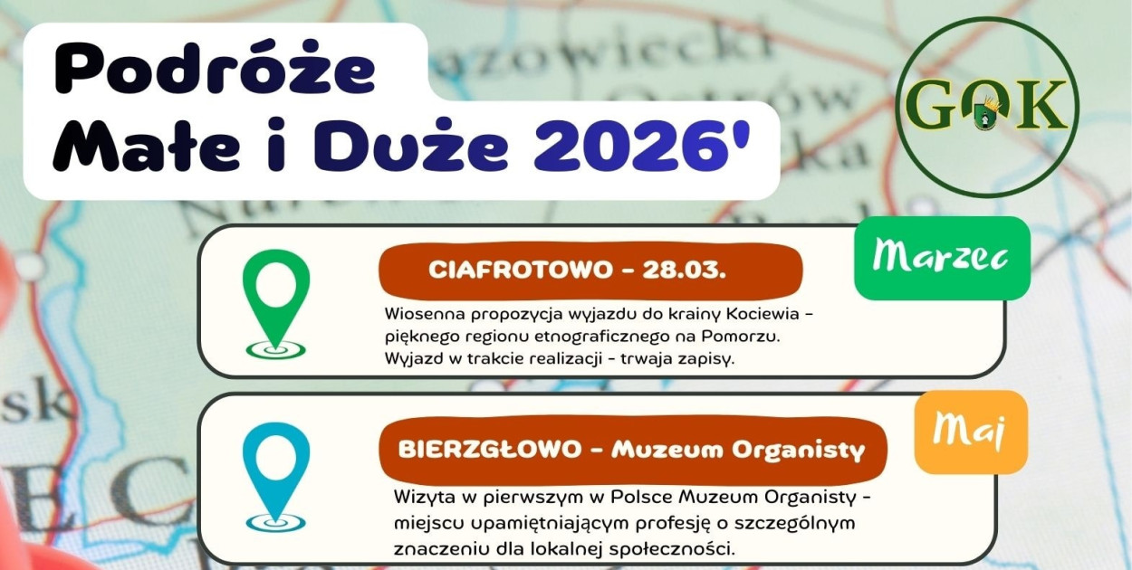 Tegoroczne wyjazdy turystyczne już się szykują!