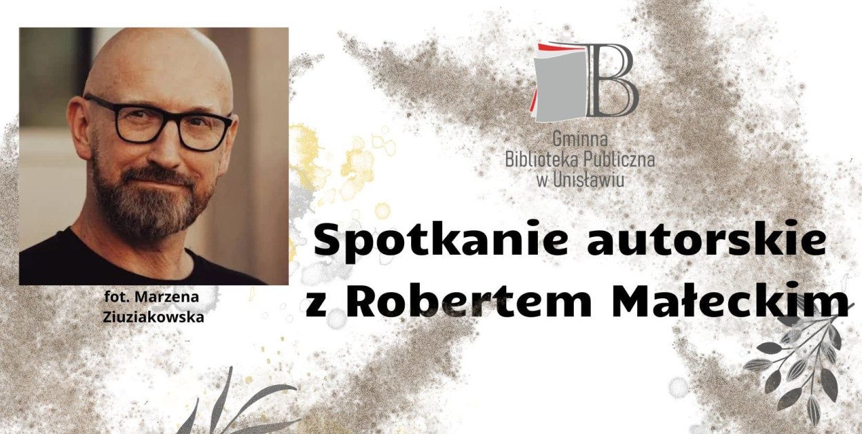 Spotkanie autorskie z Robertem Małeckim