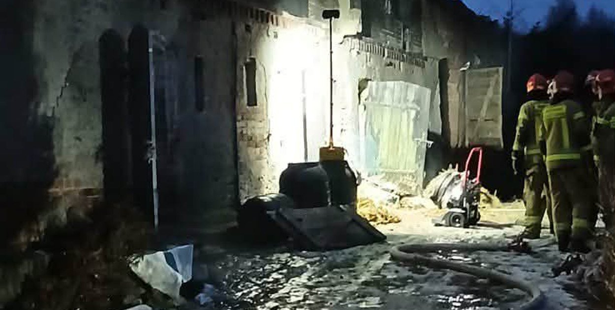 Strażacy walczą z podtopieniami. 51 interwencji w powiecie chełmińskim