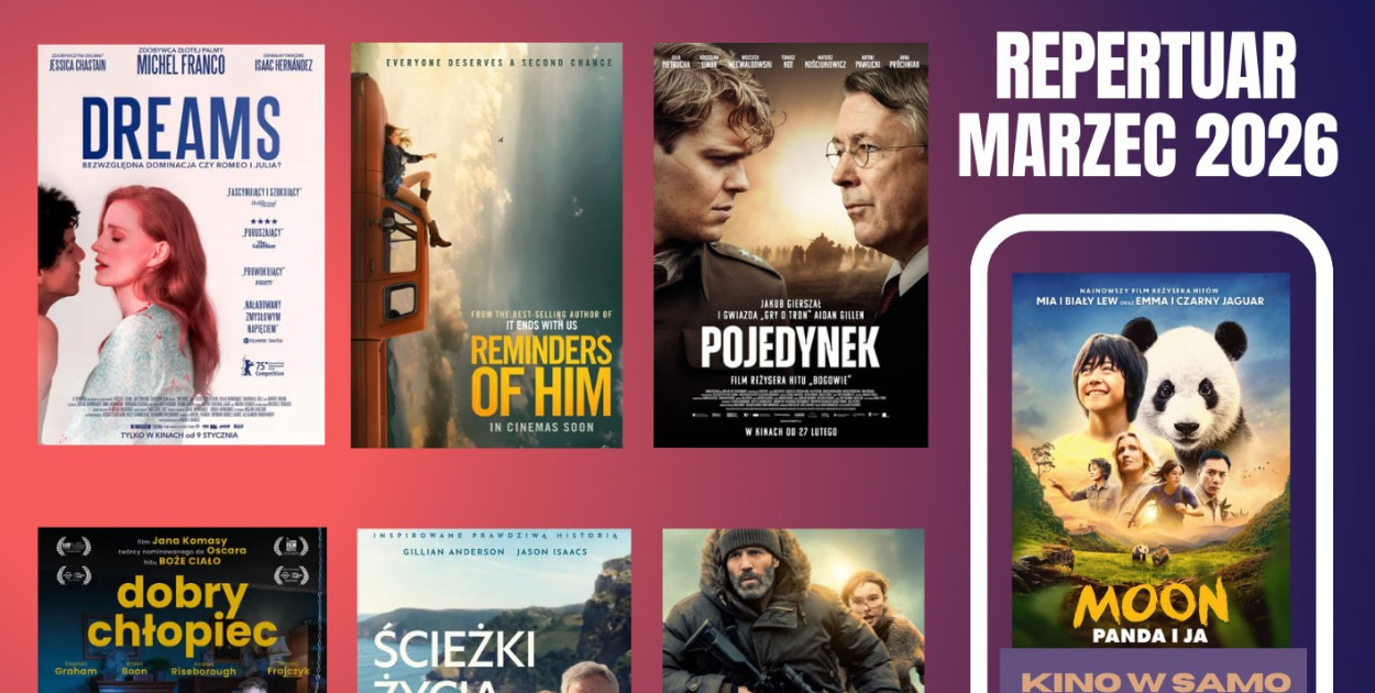 Repertuar kinoteatru Rondo na marzec