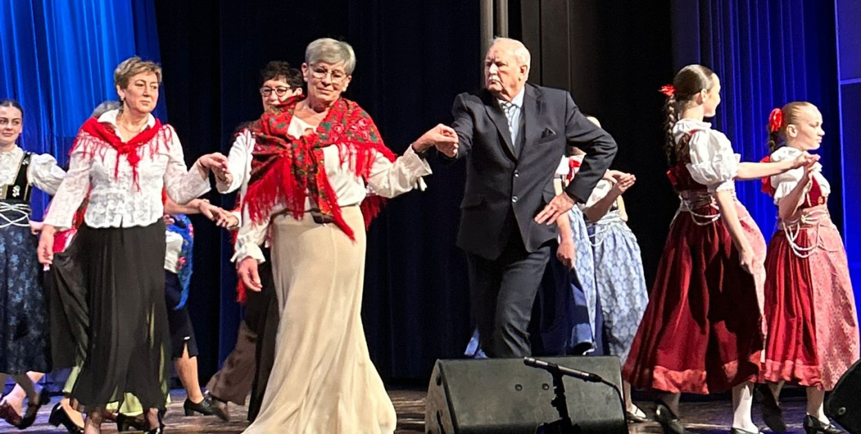 Tańczyli poloneza podczas Jubileuszu LGD Chełmno