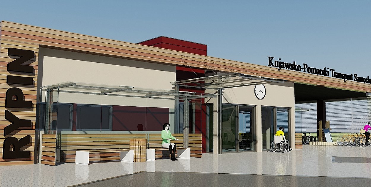 Budujemy nowoczesny dworzec autobusowy w Rypinie