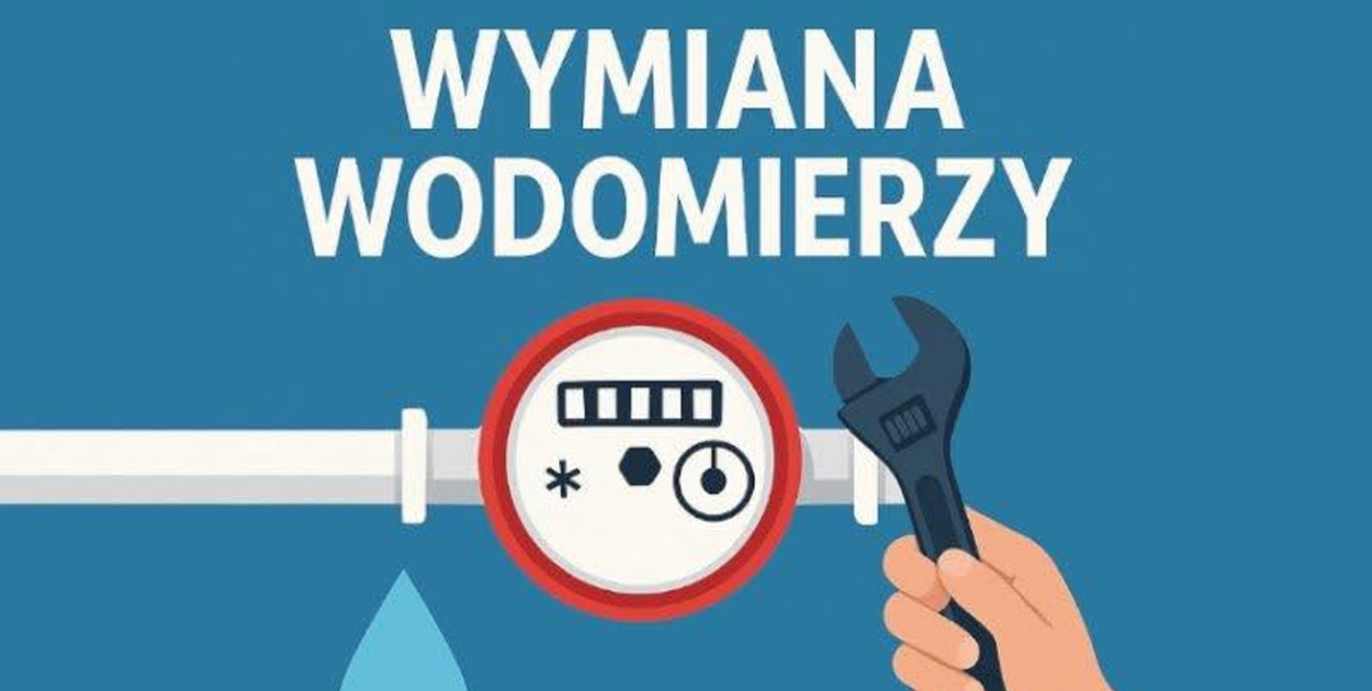Wymiana wodomierzy w miejscowości Klamry!