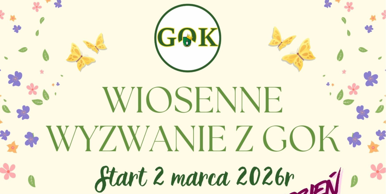WIOSENNE WYZWANIE z GOK w Kijewie Królewskim – TYDZIEŃ 2