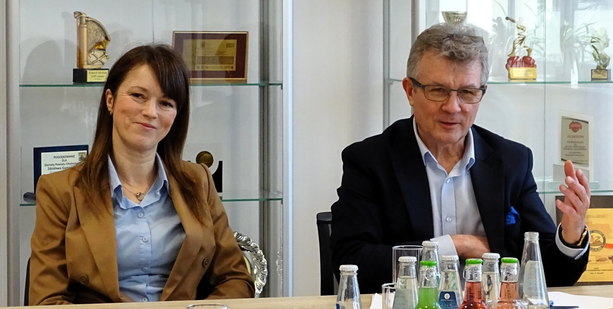 Rozmawialiśmy o środkach na bezpieczeństwo