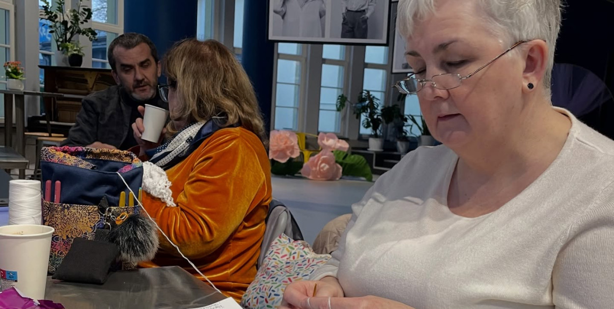 Dziewiarki spotkały się w Rondzie