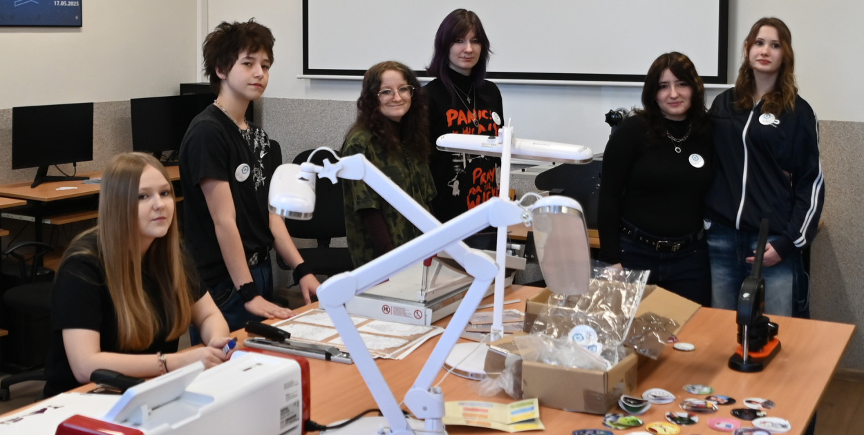 Tłumy uczniów na "Spotkaniu z ciekawymi zawodami" w ZS CKZ w Grubnie