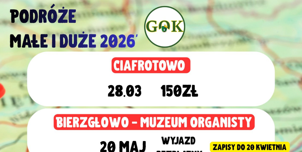 Trwają zapisy na nasze tegoroczne wyjazdy