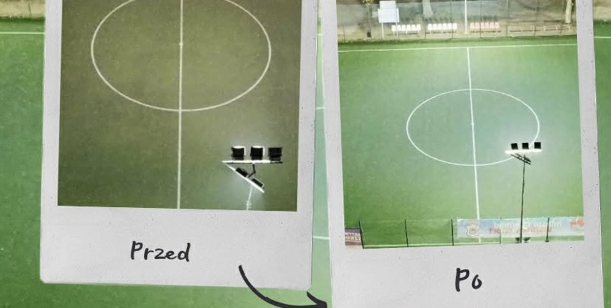 Mamy nowe oświetlenie na Orliku w Chełmnie (zdjęcia)