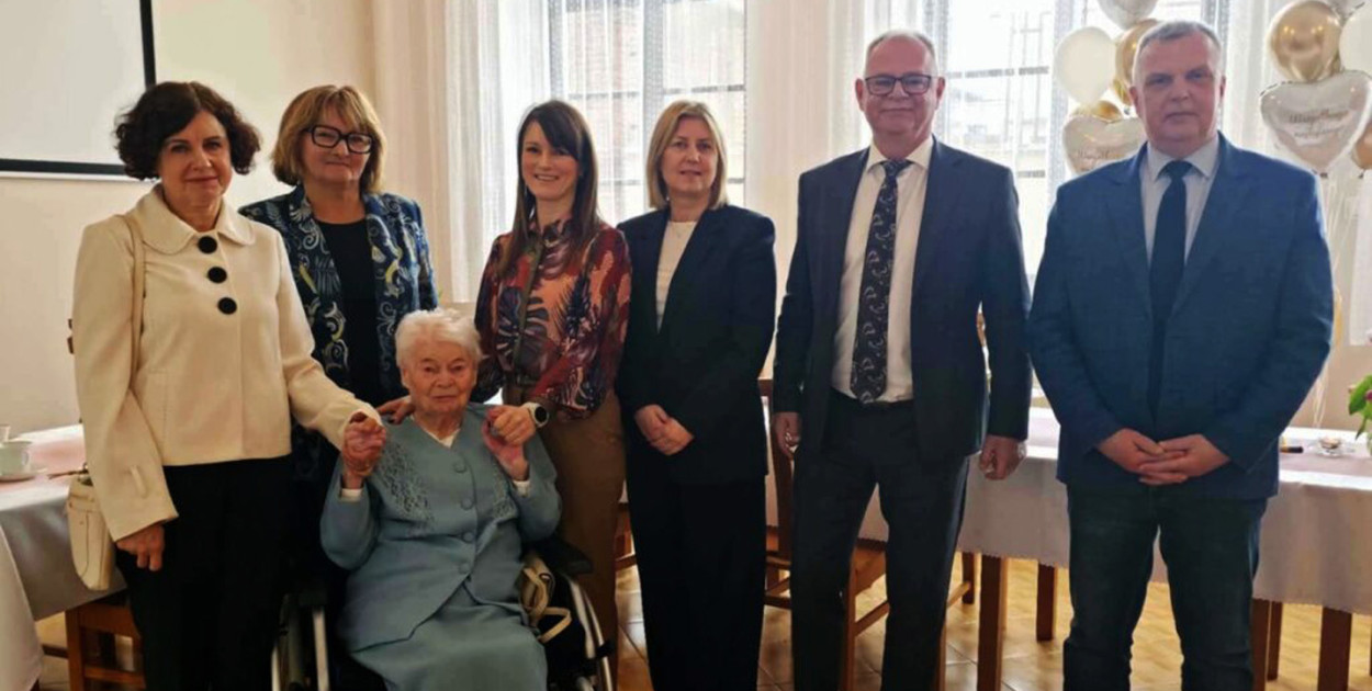 Setne urodziny Pani Krystyny Nadolnej