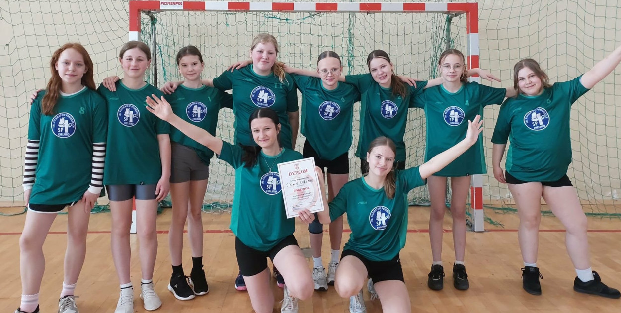 SP 2 Chełmno mistrzem, A SP 1 Chełmno wicemistrzem powiatu w piłce ręcznej