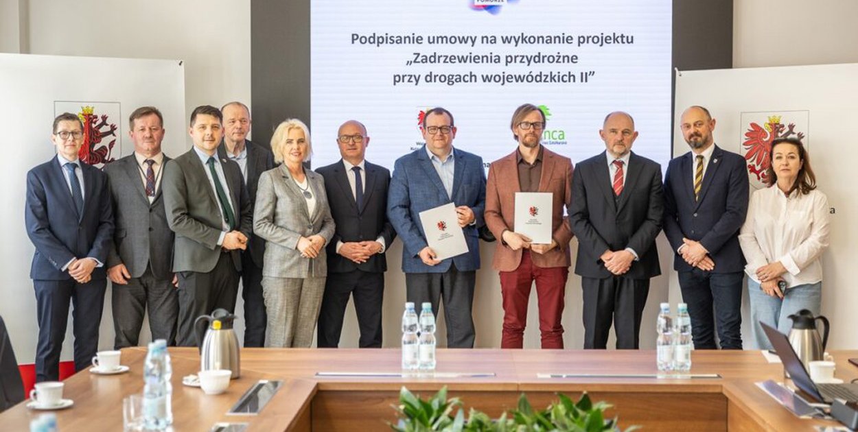 Zielone aleje powstaną przy kolejnych drogach wojewódzkich