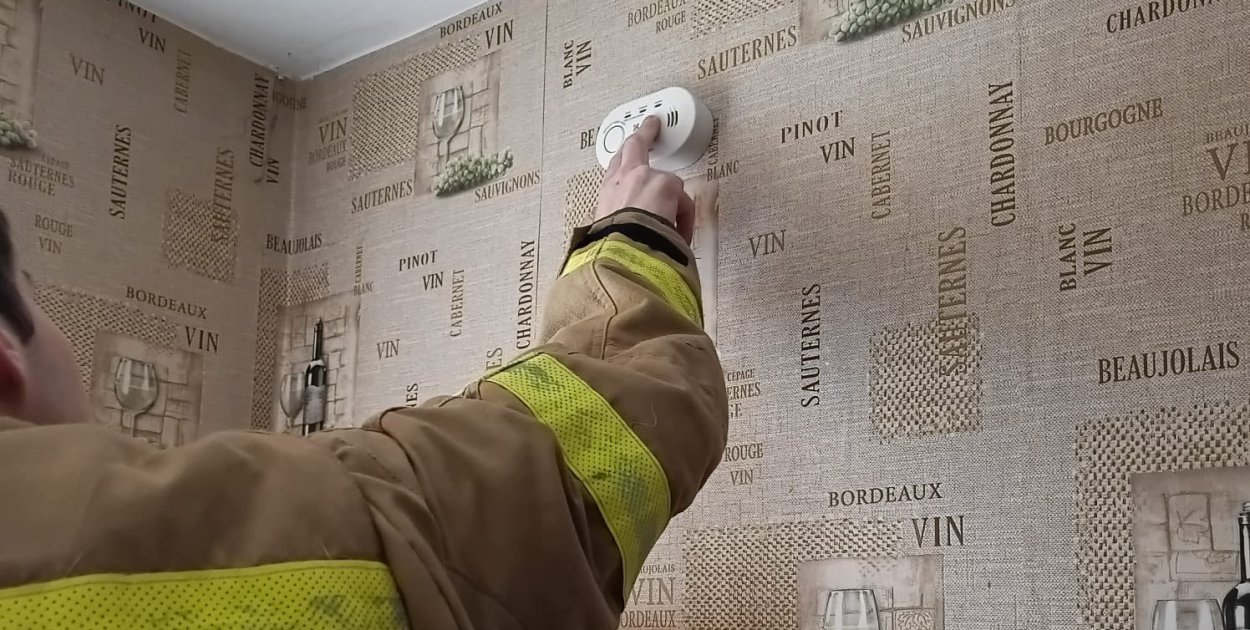 Montaż czujek czadu dla mieszkańców powiatu chełmińskiego