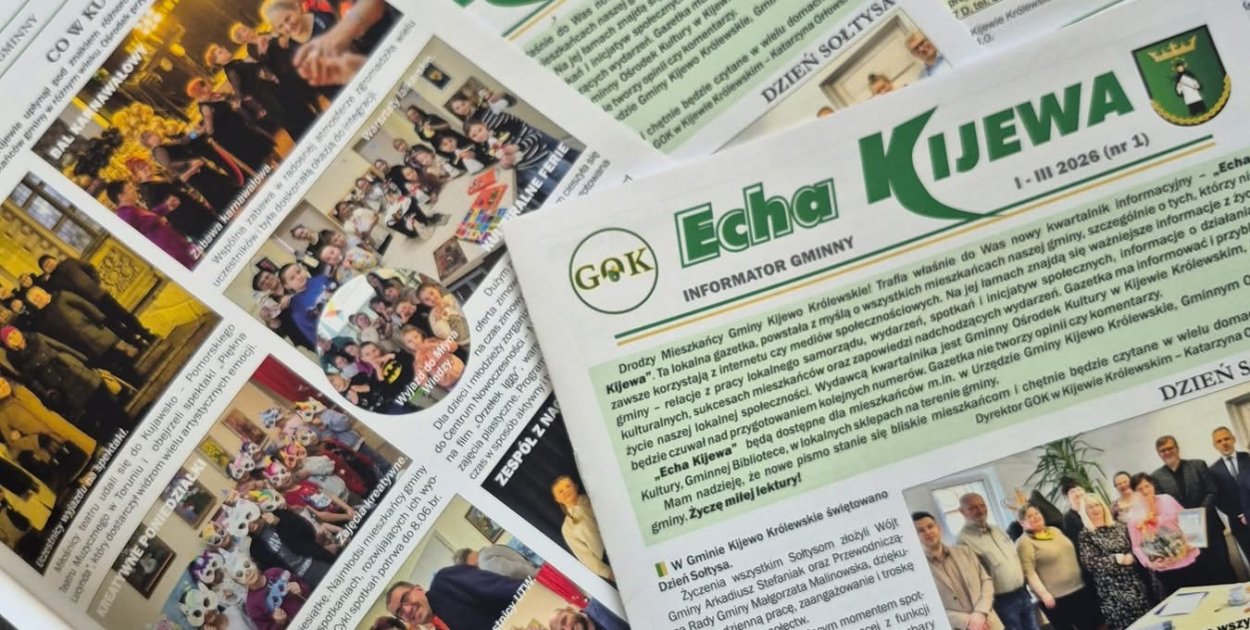 Wracamy do tradycji wydawniczej – „Echa KIJEWA”! Sprawdź pierwszy numer!”