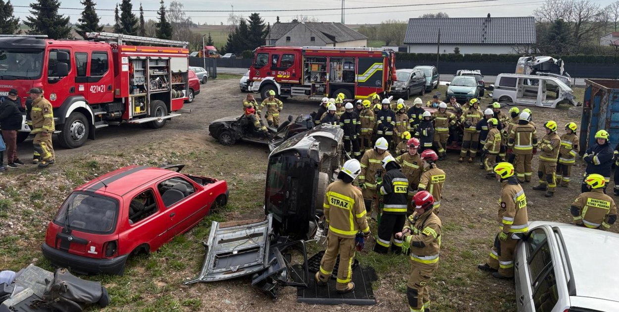 Szkolenie podstawowe strażaków ratowników OSP powiatu chełmińskiego