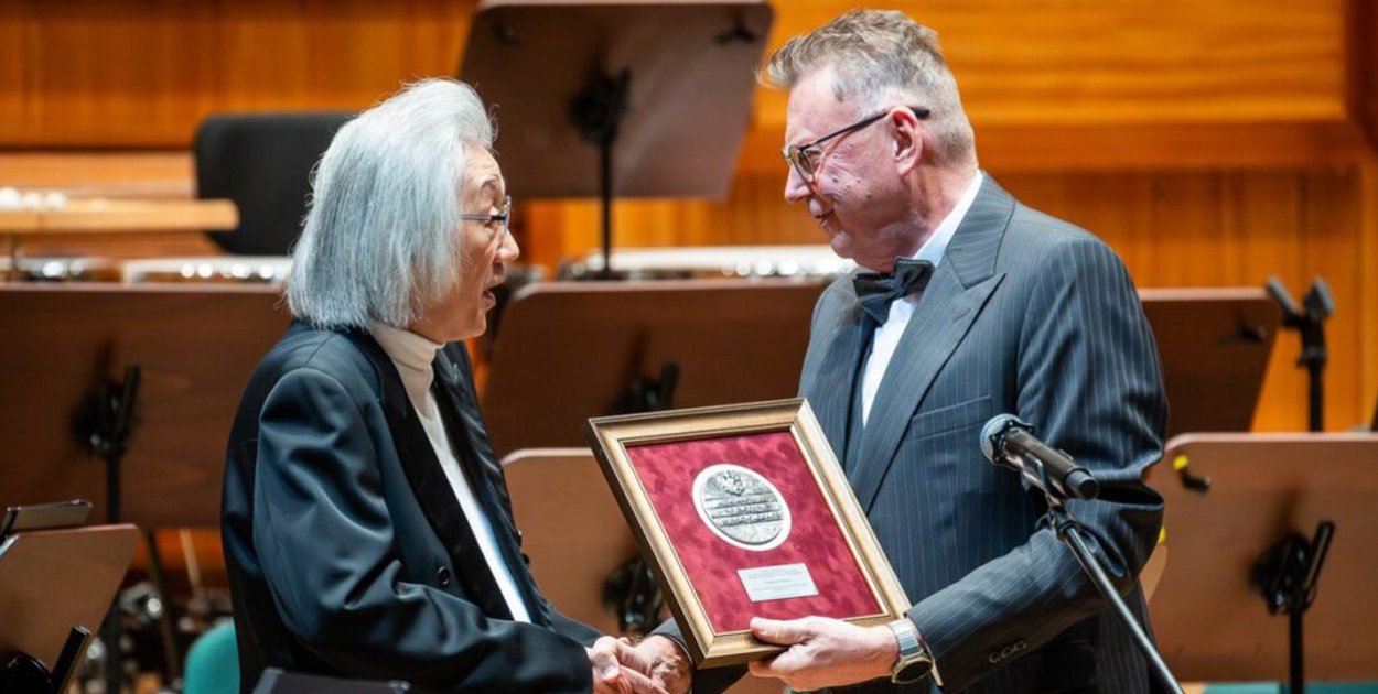 Medal Marszałka dla maestra Oikawy
