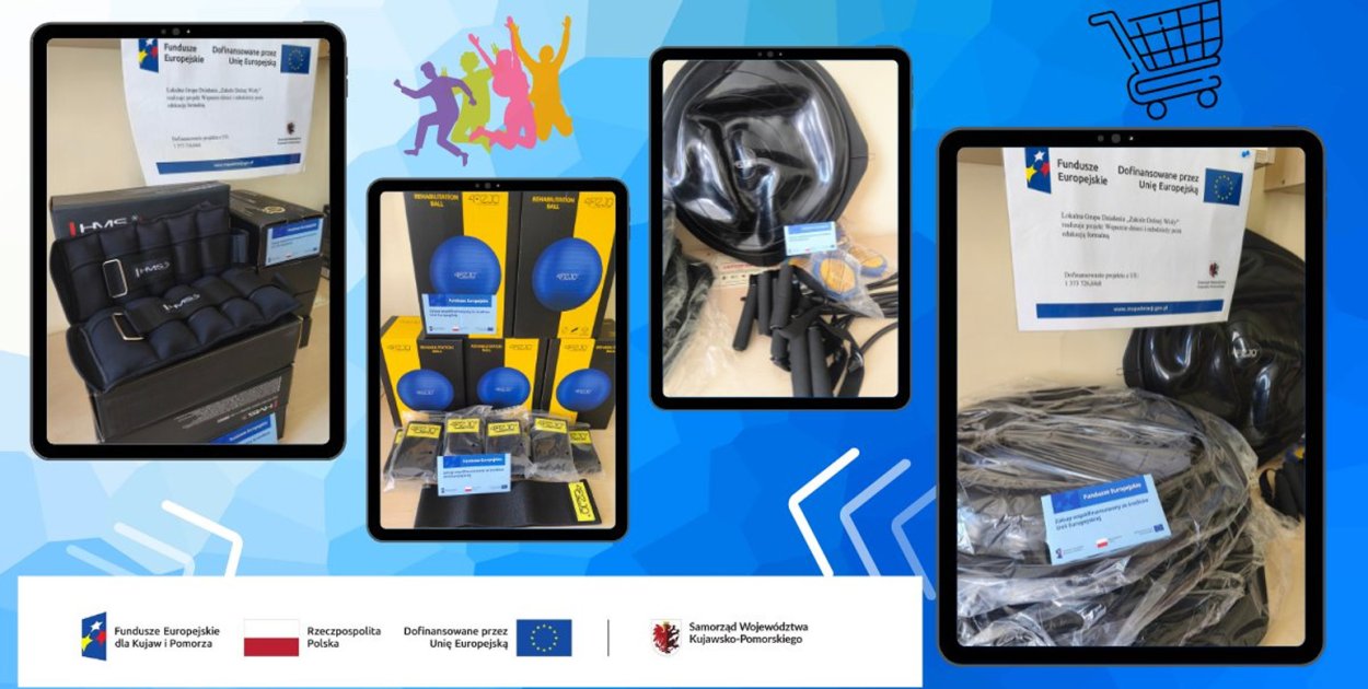 Pierwsze zakupy sprzętów na zajęcia w Klubie Młodzieżowym już u nas