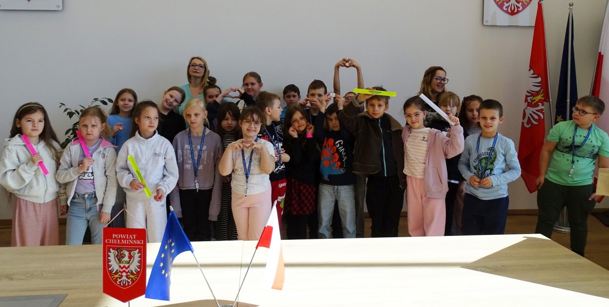 Lekcja w Starostwie. Drugoklasistów z "dwójki" gościliśmy z przyjemnością!