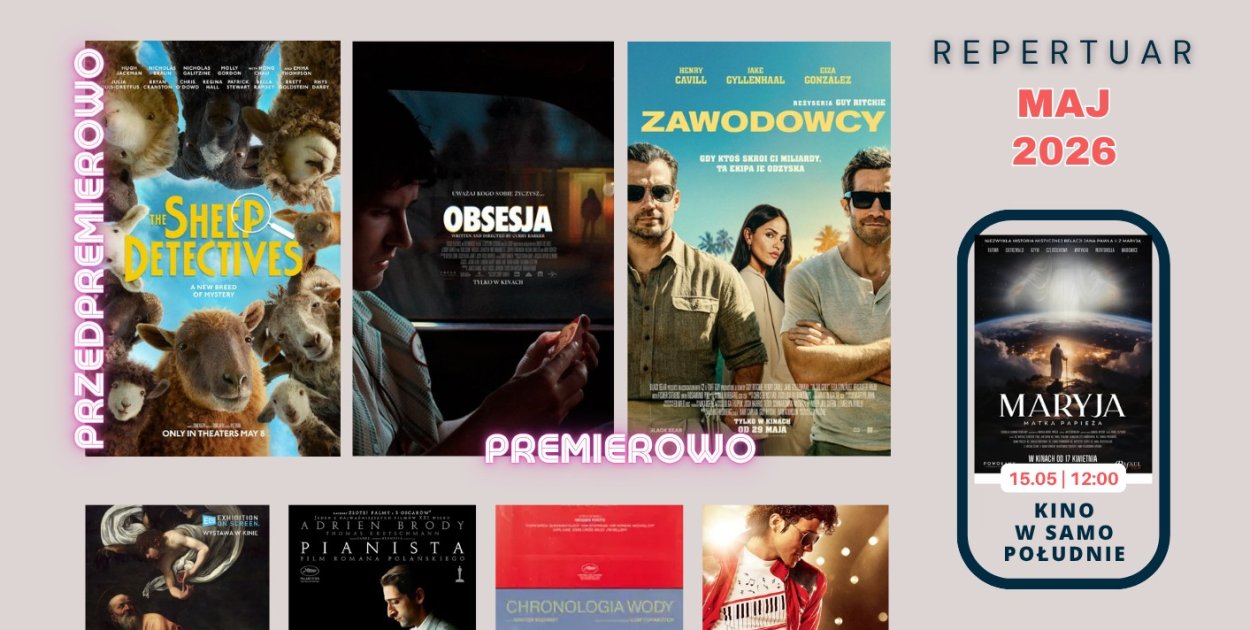 Maj w Kinoteatrze Rondo – zapraszamy do kina!